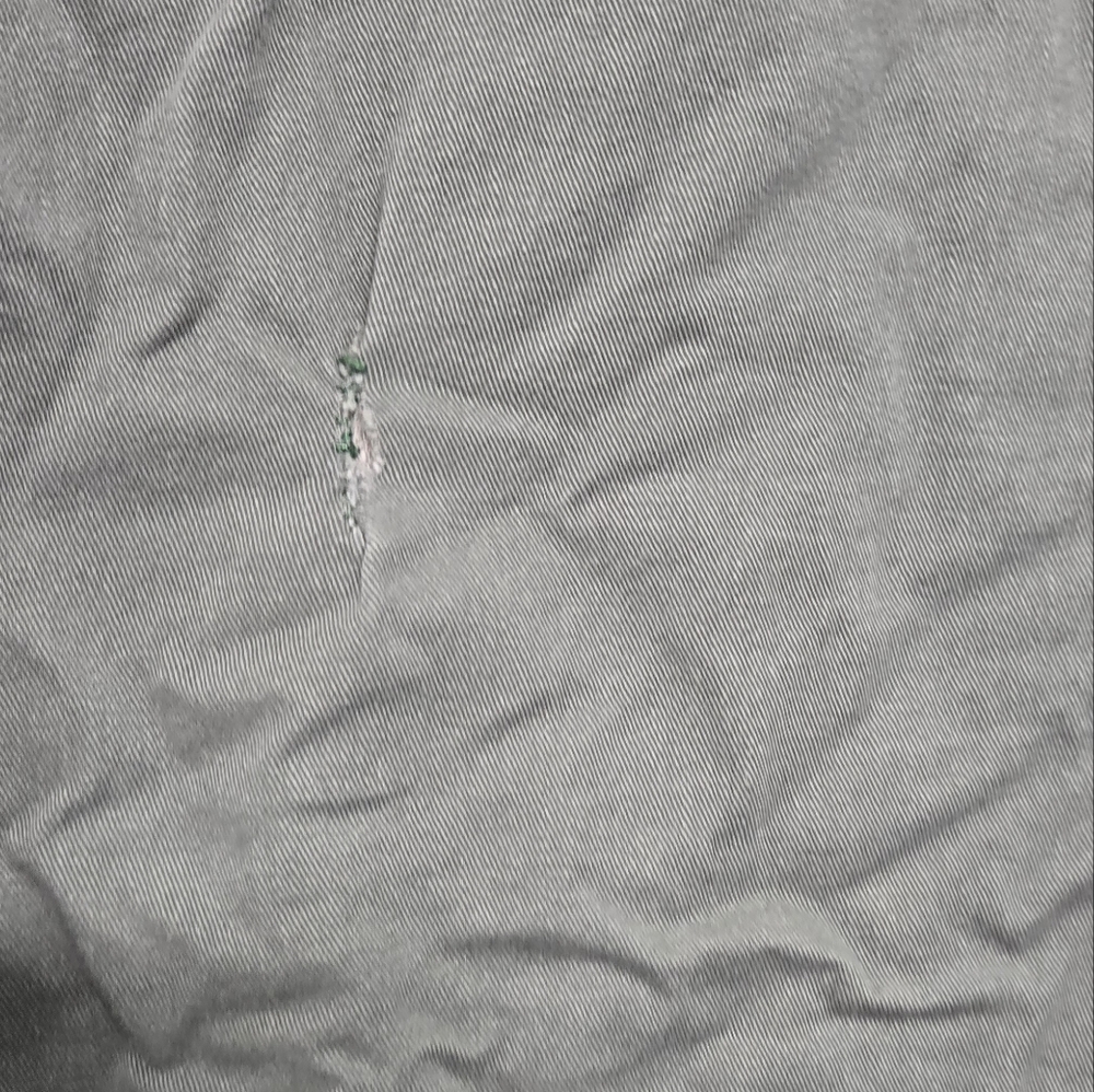 Men Levi's Green Military Style Jacket with Flag Patch Size 3XL - Picture 6 of 10